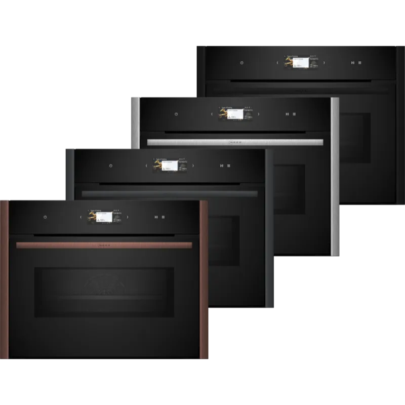 Cuptor compact multifuncțional cu opțiune de microunde, încorporabil 60 x 45 cm Flex Design C29MS3AY0, Neff